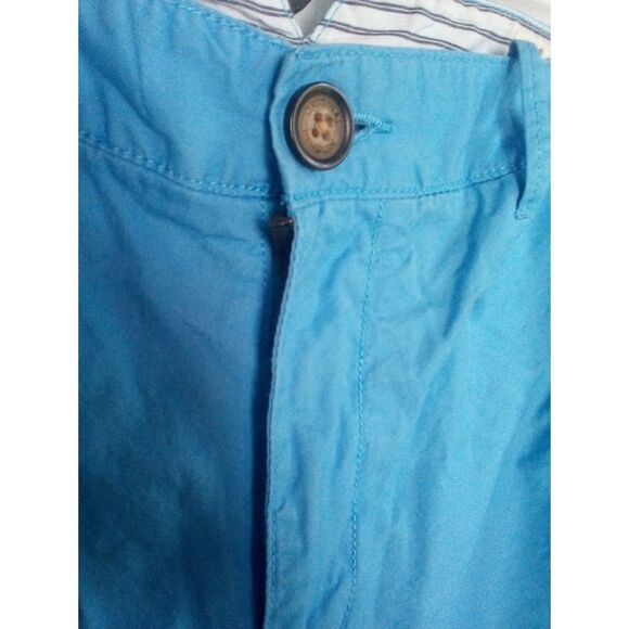 Penguin by Munsingwear men's blue shorts size 34 Chino Flat Front Pockets Golf - Picture 4 of 9